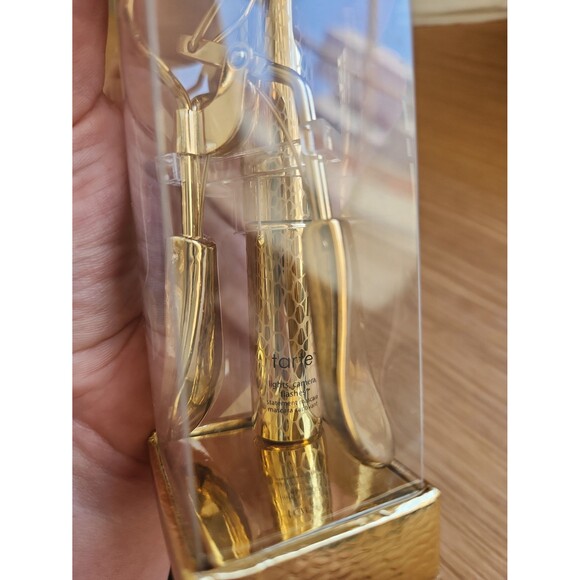 Tarte "Strike a Pose" Gold Limited Edition Statement Lash Set NIB - Picture 4 of 6